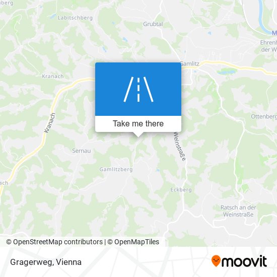 Gragerweg map