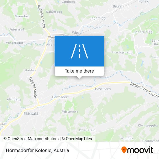 Hörmsdorfer Kolonie map