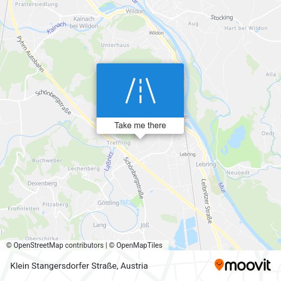 Klein Stangersdorfer Straße map