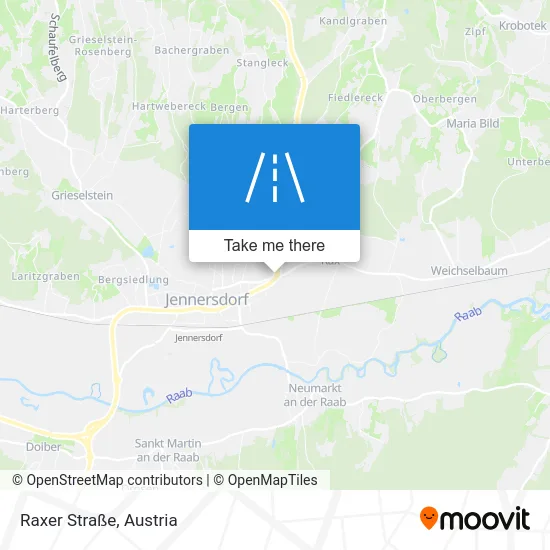 Raxer Straße map