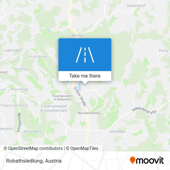 Robathsiedlung map