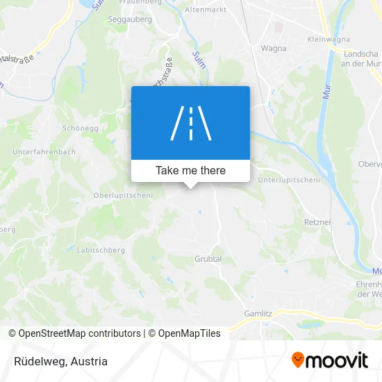 Rüdelweg map