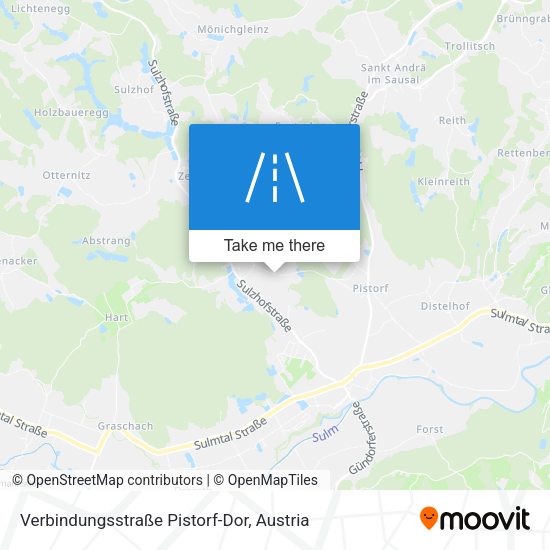Verbindungsstraße Pistorf-Dor map
