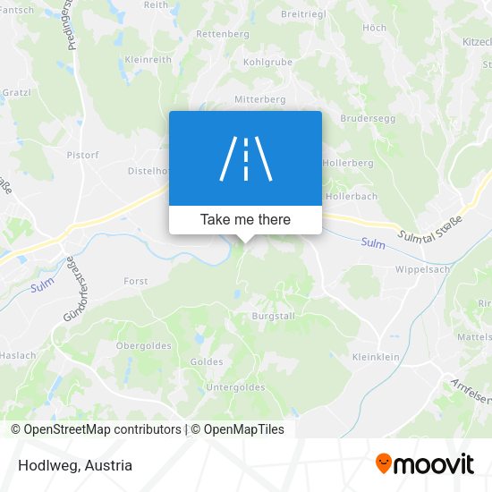 Hodlweg map