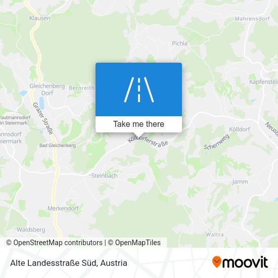 Alte Landesstraße Süd map
