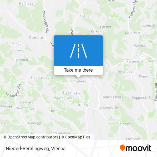 Niederl-Remlingweg map