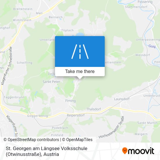 St. Georgen am Längsee Volksschule (Otwinusstraße) map