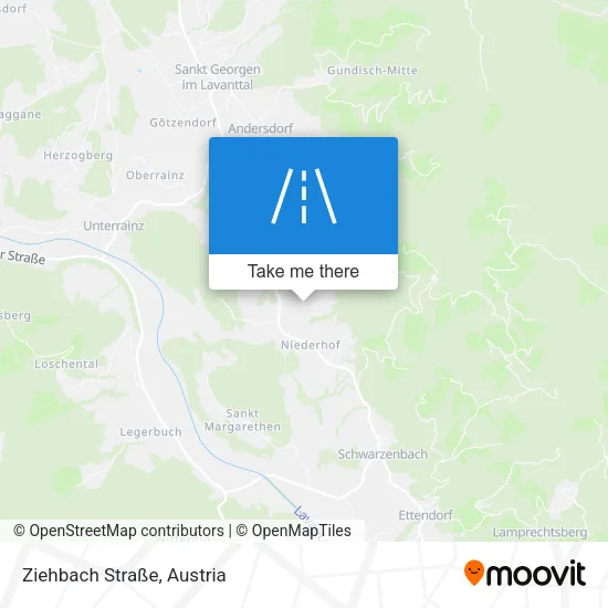 Ziehbach Straße map