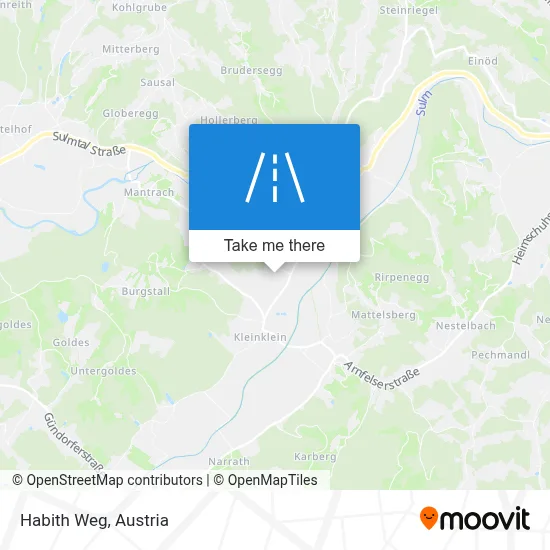 Habith Weg map