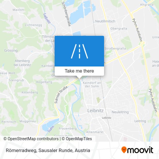 Römerradweg, Sausaler Runde map