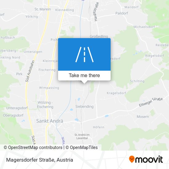 Magersdorfer Straße map