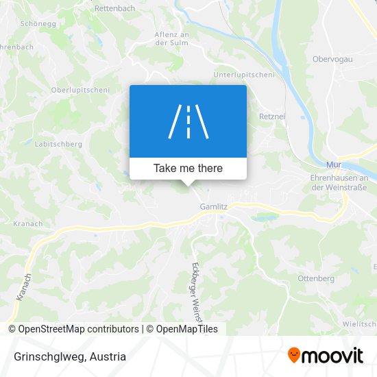 Grinschglweg map