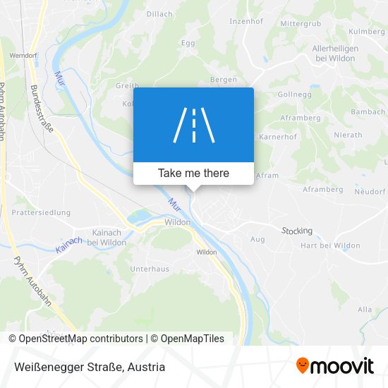Weißenegger Straße map