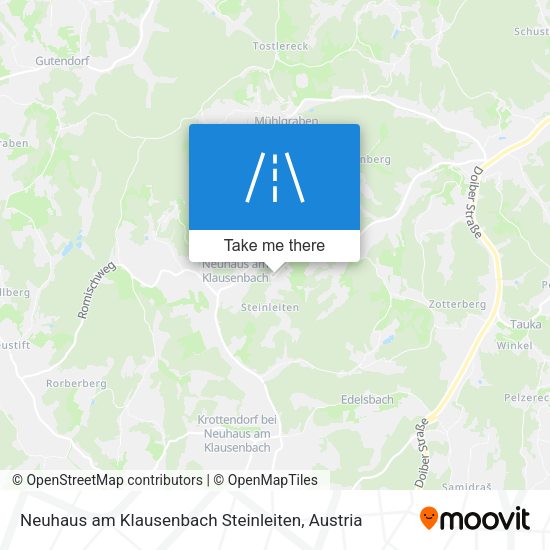 Neuhaus am Klausenbach Steinleiten map