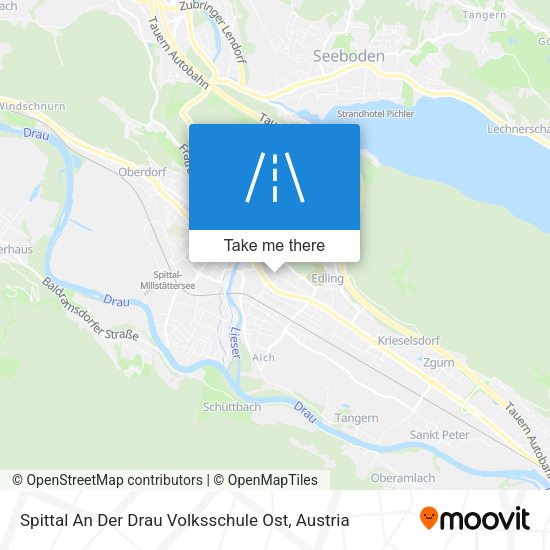 Spittal An Der Drau Volksschule Ost map