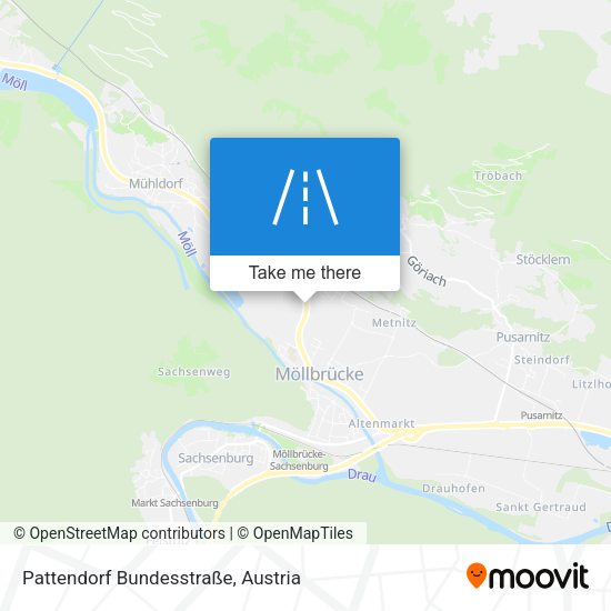 Pattendorf Bundesstraße map