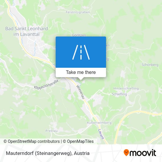 Mauterndorf (Steinangerweg) map