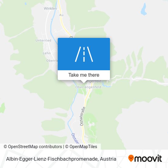 Albin-Egger-Lienz-Fischbachpromenade map