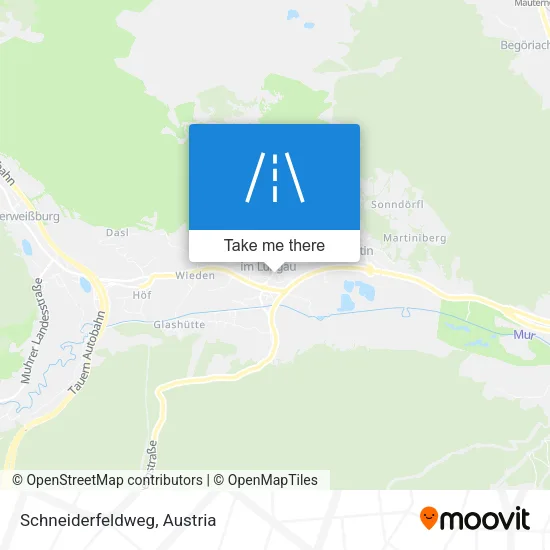 Schneiderfeldweg map