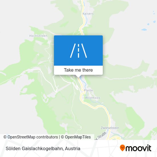 Sölden Gaislachkogelbahn map