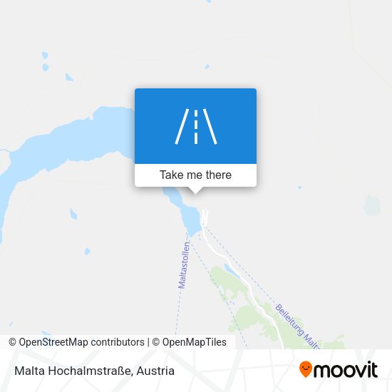 Malta Hochalmstraße map