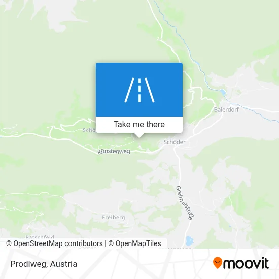 Prodlweg map