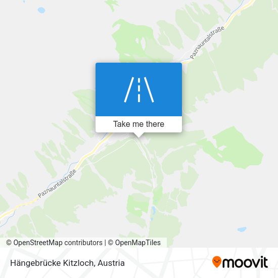 Hängebrücke Kitzloch map