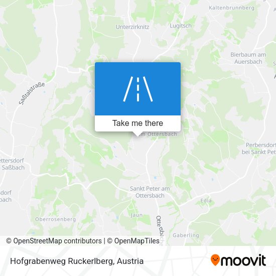 Hofgrabenweg Ruckerlberg map