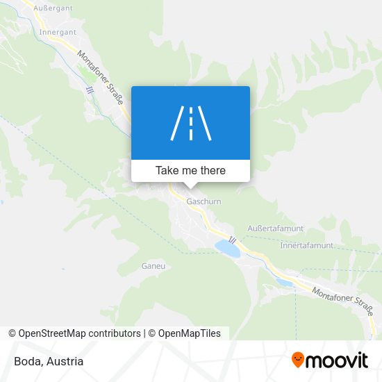 Boda map