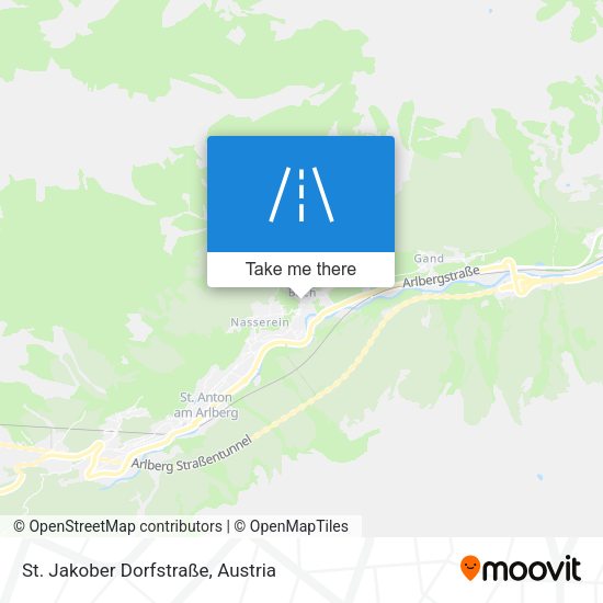 St. Jakober Dorfstraße map
