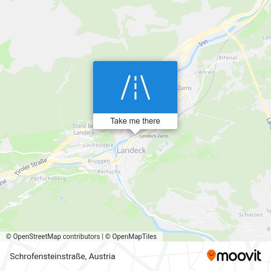 Schrofensteinstraße map