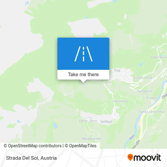 Strada Del Sol map