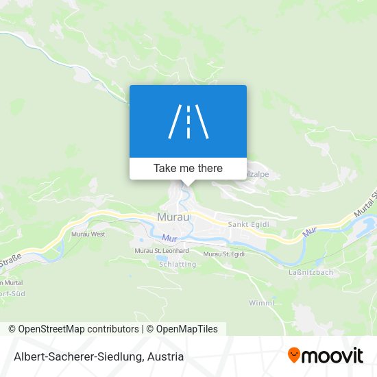 Albert-Sacherer-Siedlung map