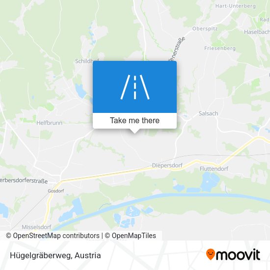 Hügelgräberweg map