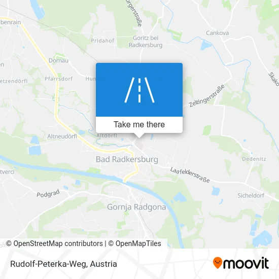 Rudolf-Peterka-Weg map