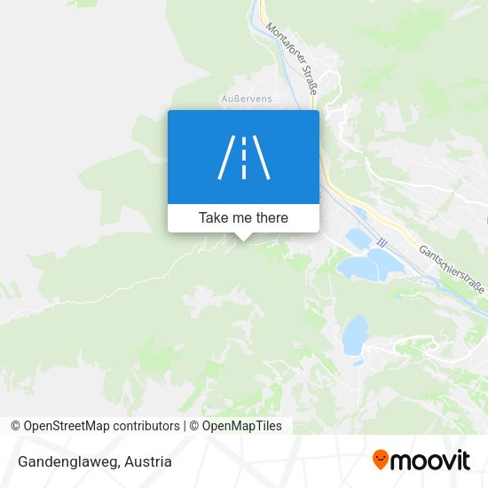 Gandenglaweg map