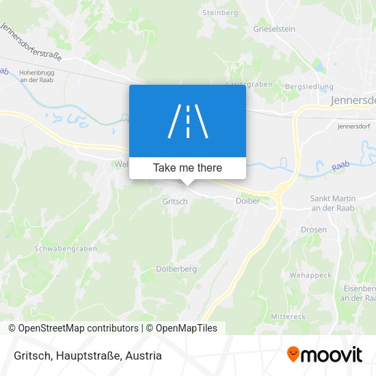 Gritsch, Hauptstraße map