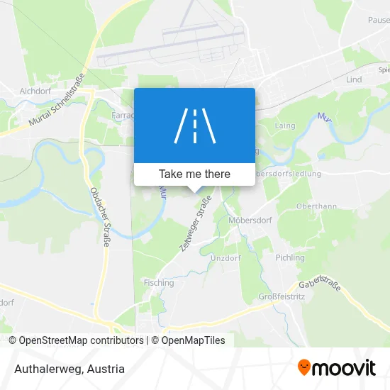 Authalerweg map