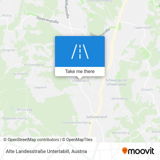 Alte Landesstraße Unterlabill map