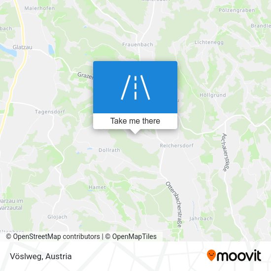 Vöslweg map