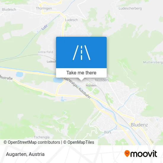 Augarten map