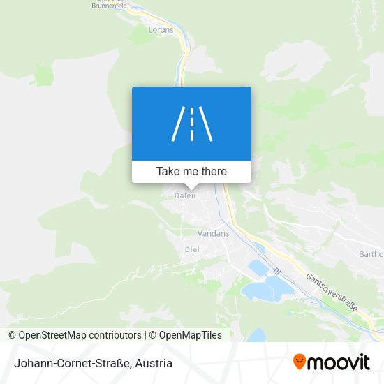 Johann-Cornet-Straße map