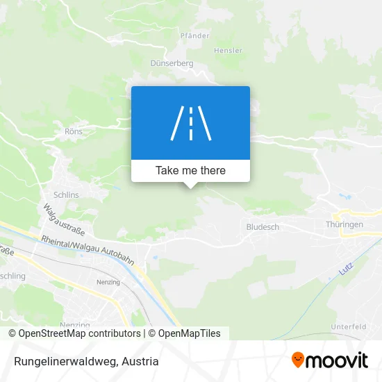 Rungelinerwaldweg map