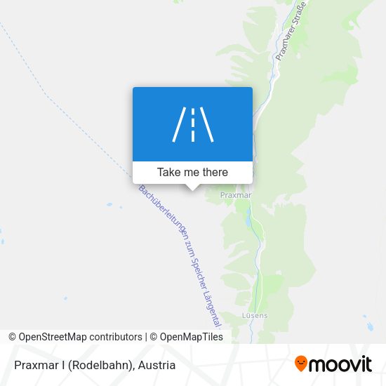 Praxmar I (Rodelbahn) map