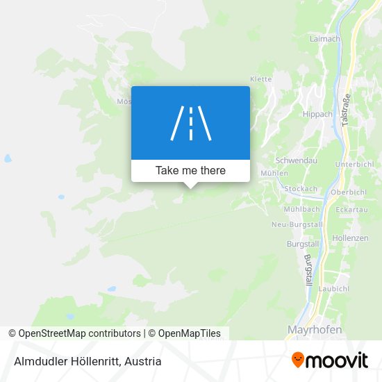 Almdudler Höllenritt map