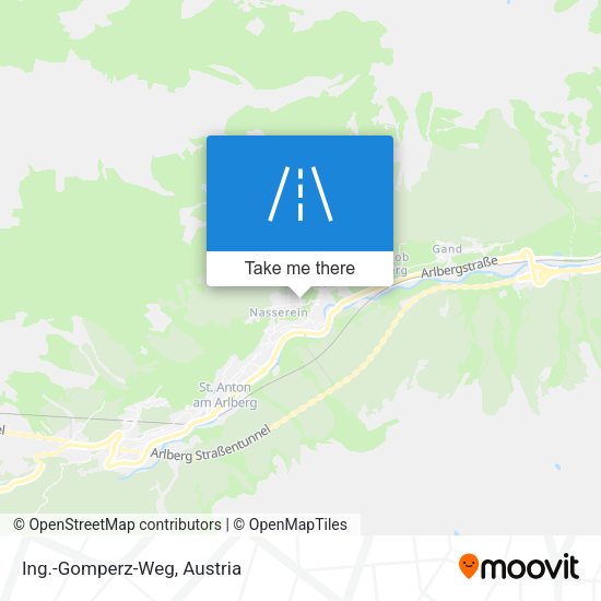 Ing.-Gomperz-Weg map