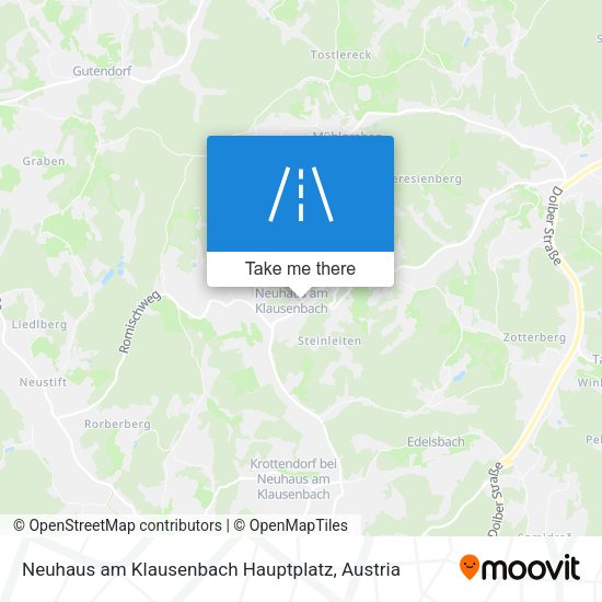 Neuhaus am Klausenbach Hauptplatz map