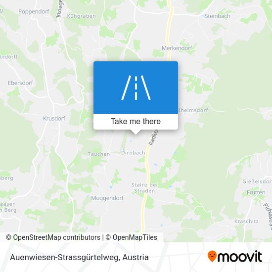 Auenwiesen-Strassgürtelweg map