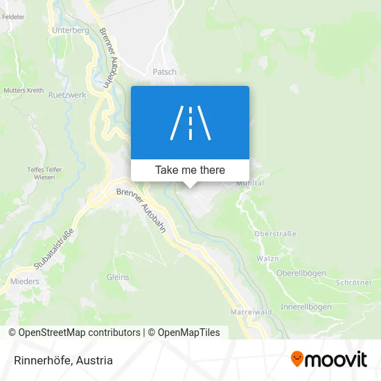 Rinnerhöfe map