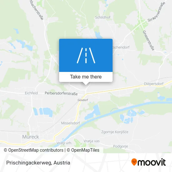 Prischingackerweg map
